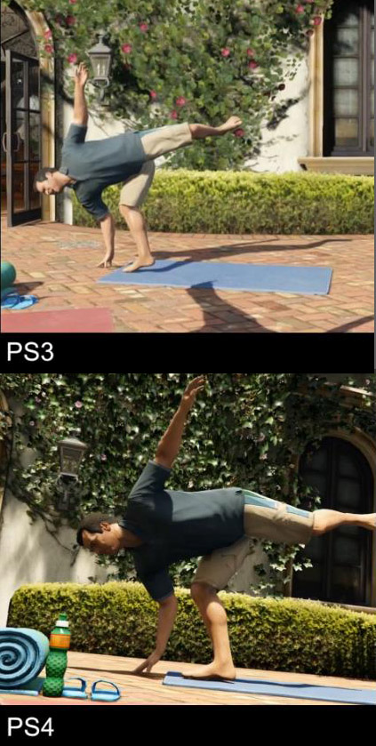 La diferencia entre GTA V en PS3 y PS4 es enorme