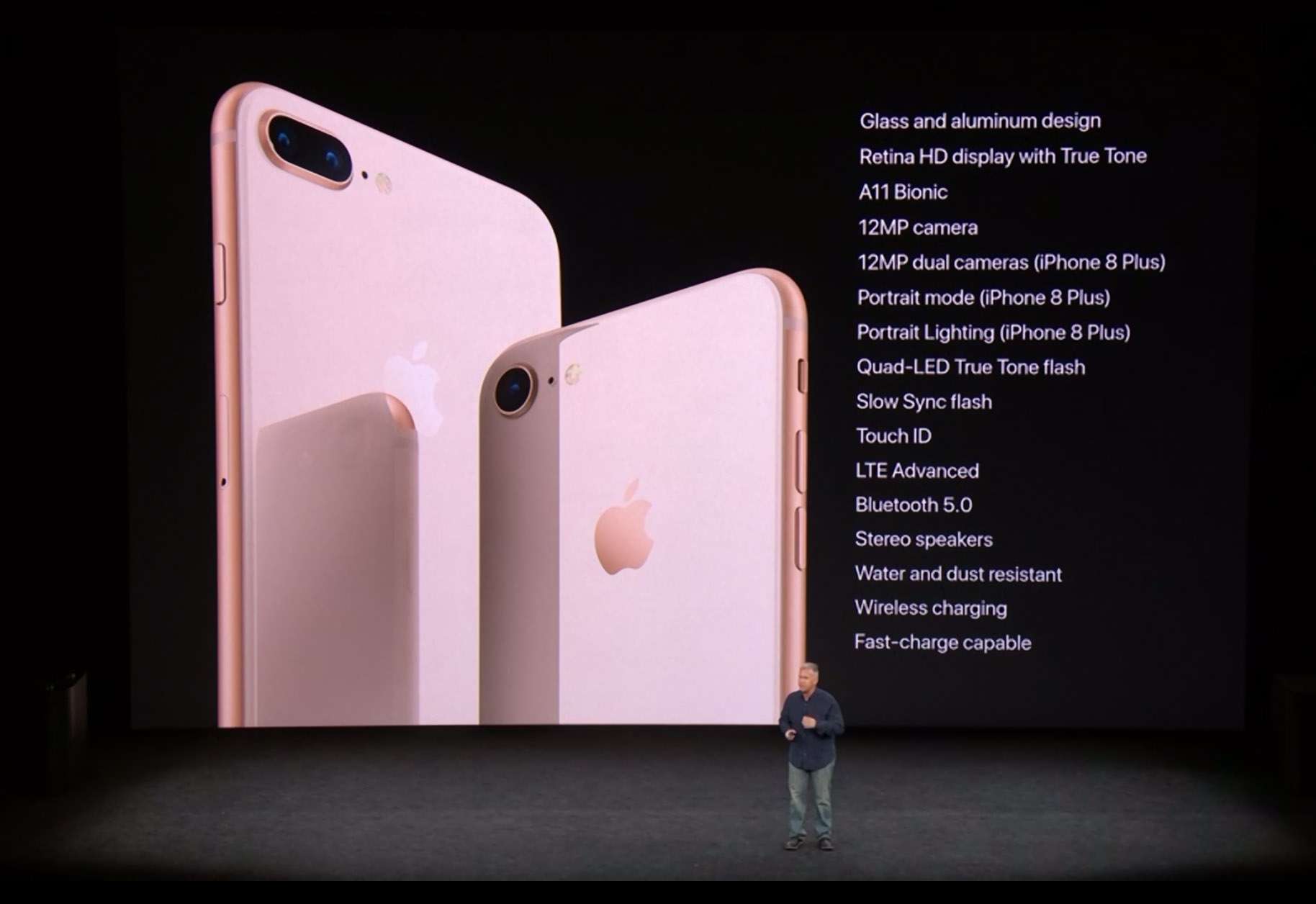 Cargadores compatibles con la carga rápida del iPhone 8, 8 Plus y