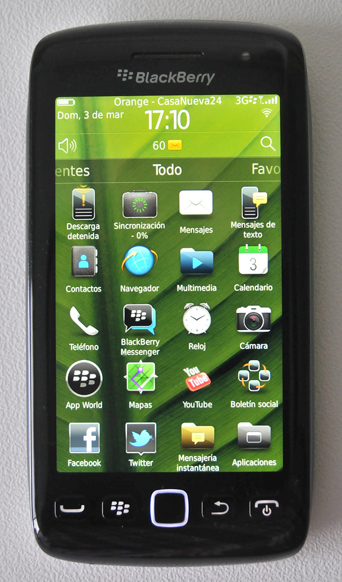 Análisis de BlackBerry Torch 9860 y prueba a fondo Teknófilo