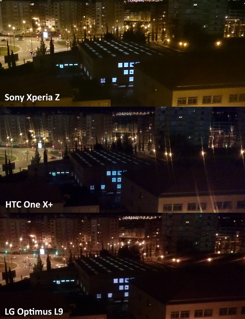 comparativa Sony Xperia Z - HTC One X plus - LG Optimus L9 - 004