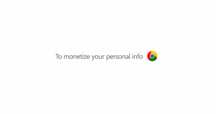 Parodia Microsoft anuncio Chrome