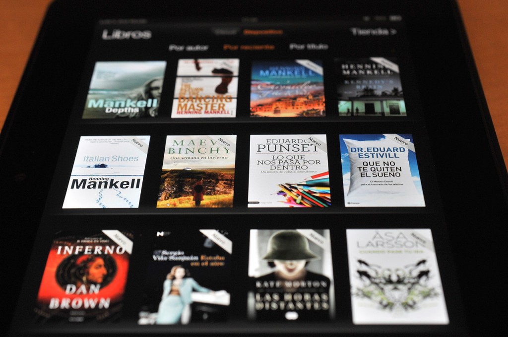 Kindle Fire HD 8,9 - libros