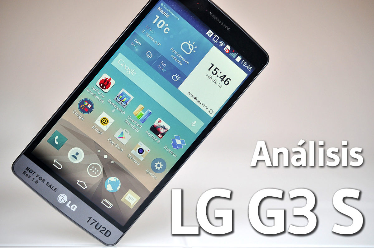 LG G3 S, análisis