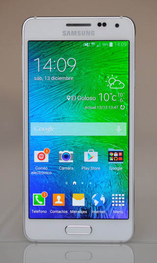 Samsung Galaxy Alpha - Frontal