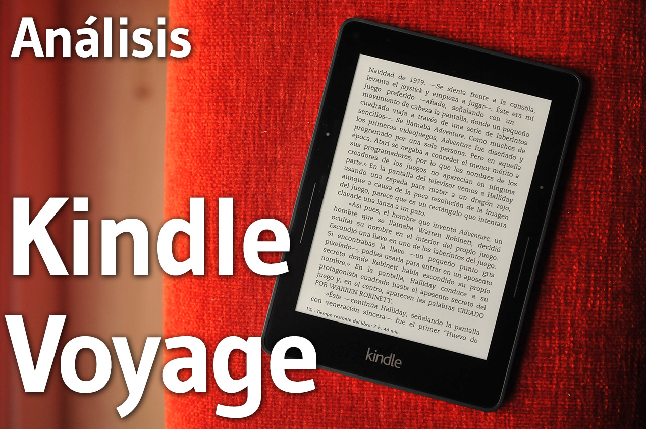 Es oficial, Kindle Voyage es el nuevo lector de libros electrónicos de