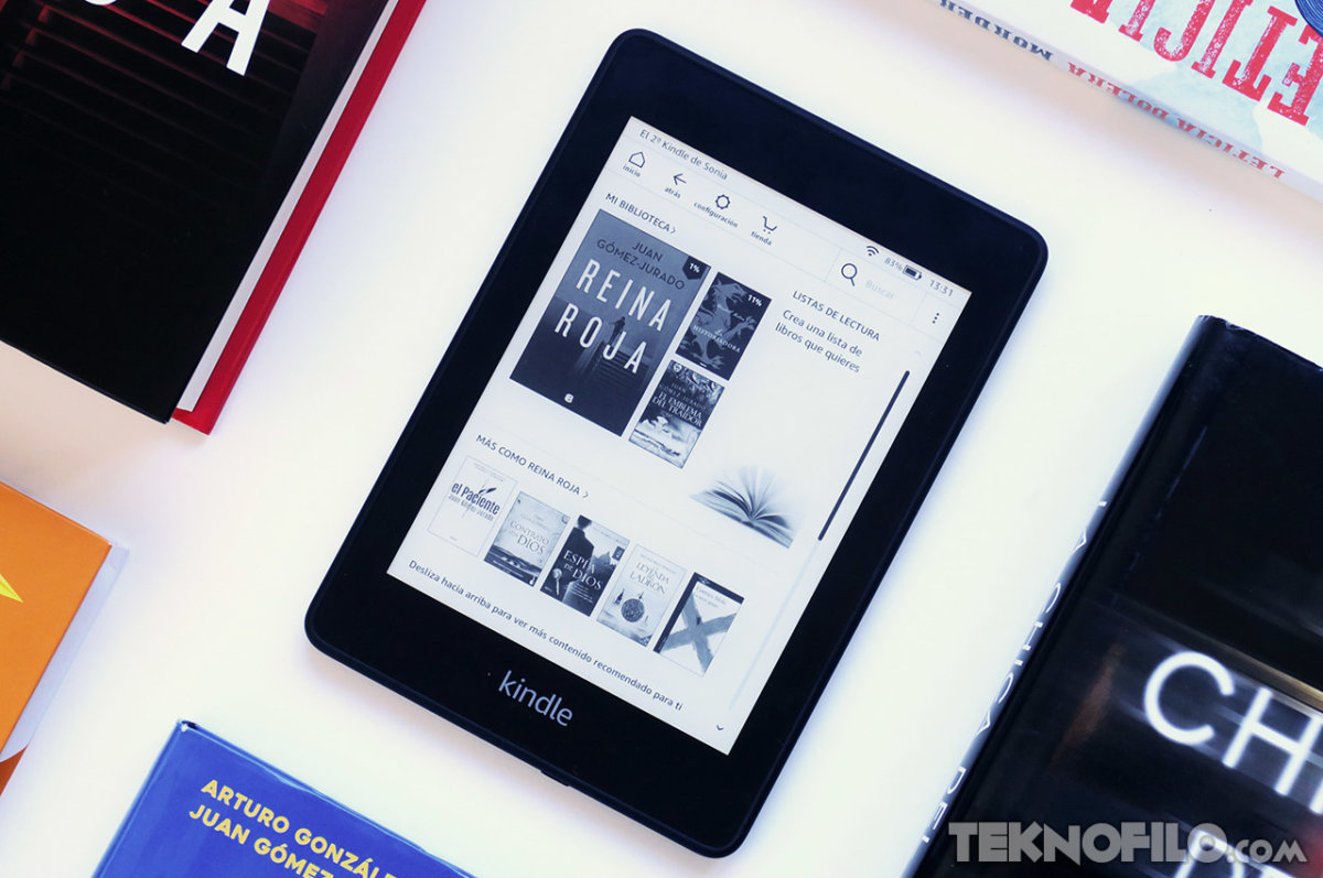 E-Reader Kindle 10 Gen 8GB negro con pantalla de 6 167ppp