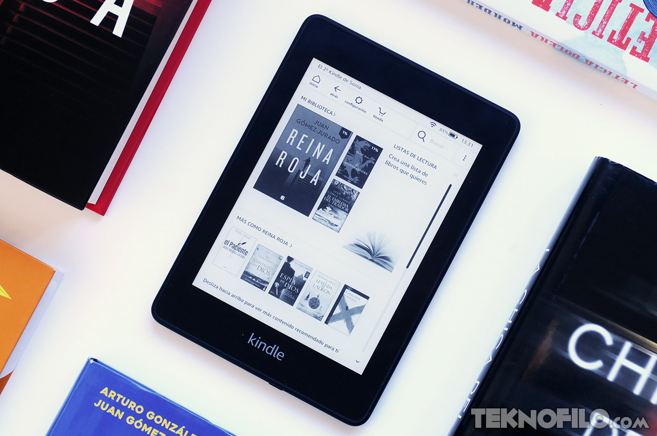 Libro Electrónico Kindle Paperwhite 8GB+Funda Tela