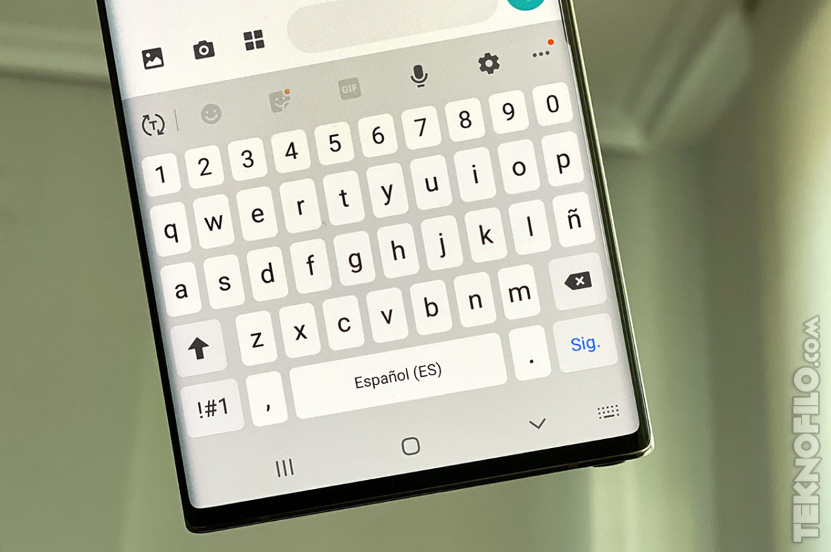 Si Tienes Un Smartphone Galaxy Nunca Deshabilites El Teclado Samsung 5856