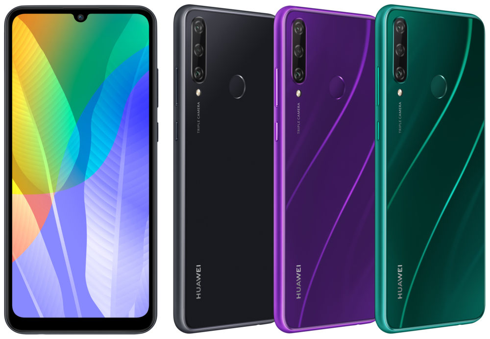 Nuevos Huawei Y6p, Huawei Y5p y Huawei Y8: Características y precios