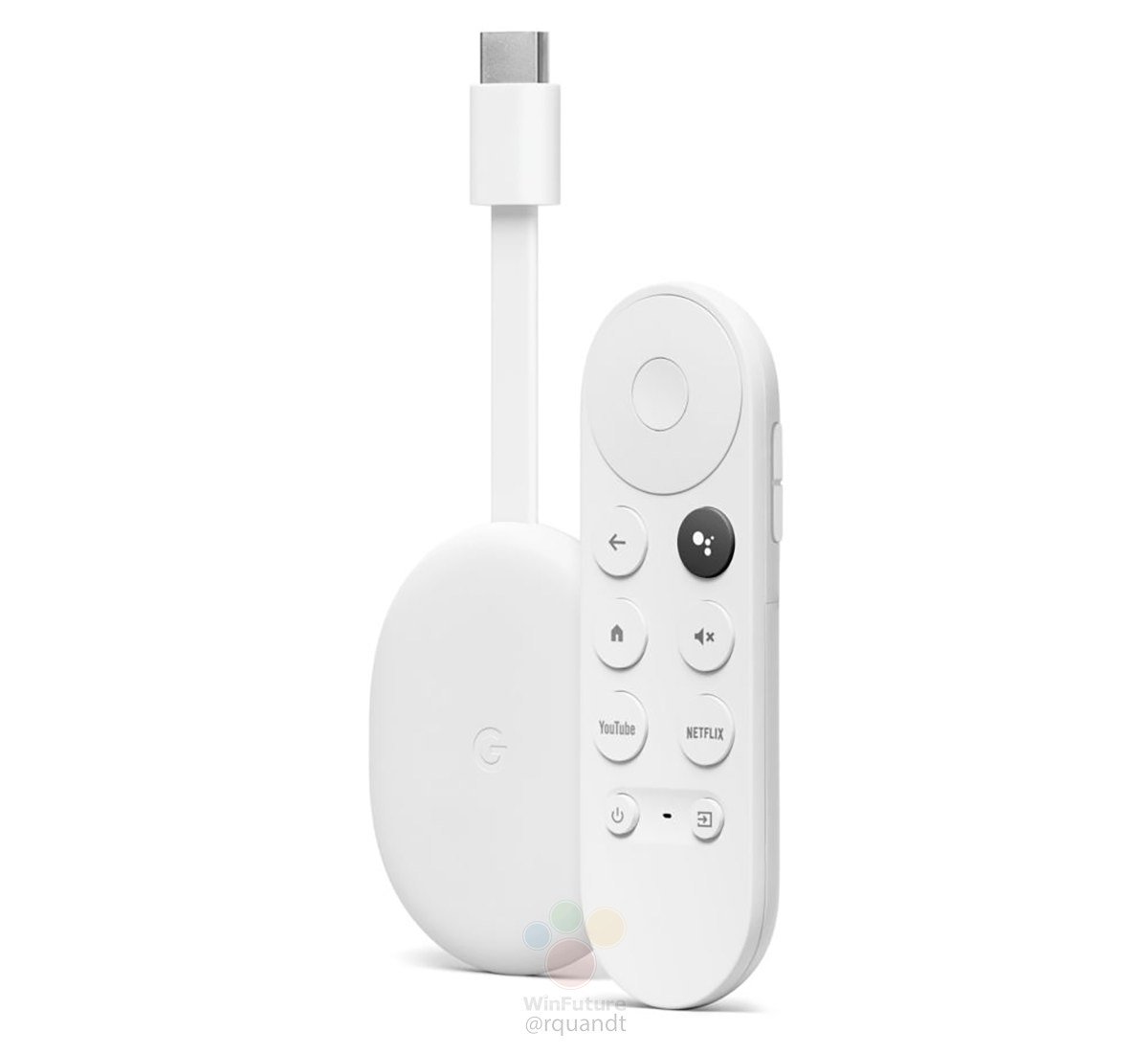 Se filtra el nuevo Chromecast con Google TV: así es el mando con un  especial y 'mágico' botón