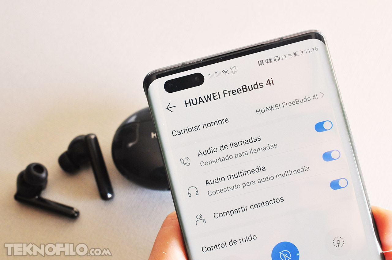 Huawei FreeBuds 4i, los auriculares con cancelación de ruido actualizan su  diseño y mejoran la autonomía