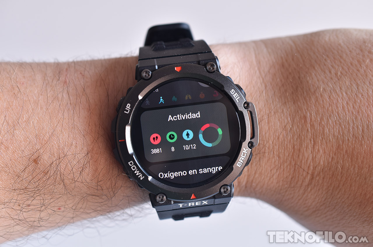 Smartwatch Amazfit T-Rex Pro Negro - Reloj conectado